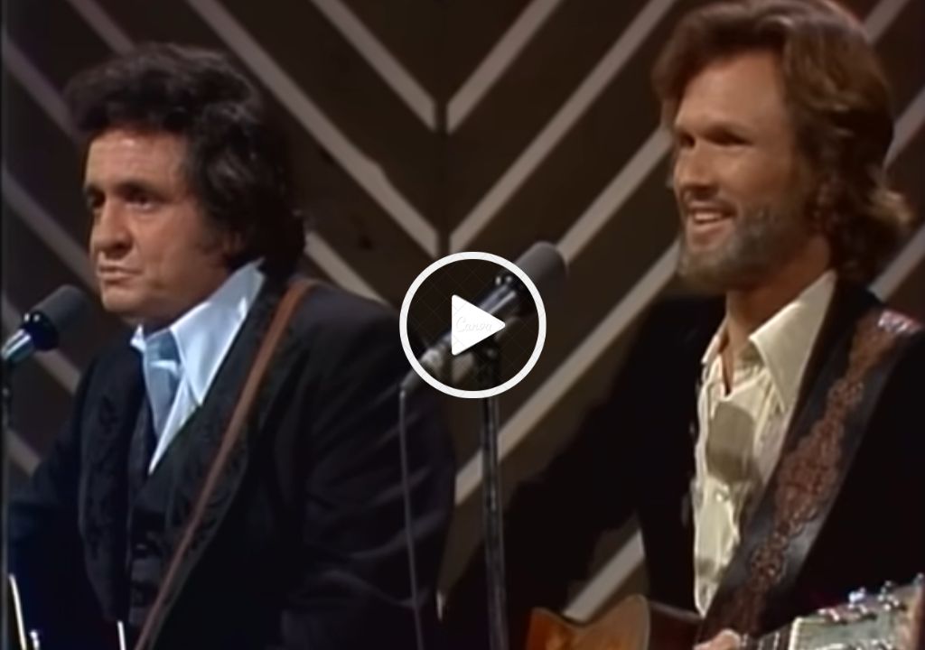 Kris Kristofferson & Johnny Cash - Sunday morning coming down (1978)